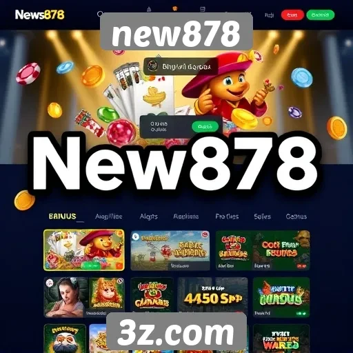 Características principais do site new878